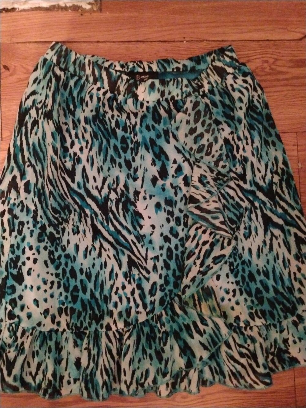 Leopard Skirt 💙 🖤